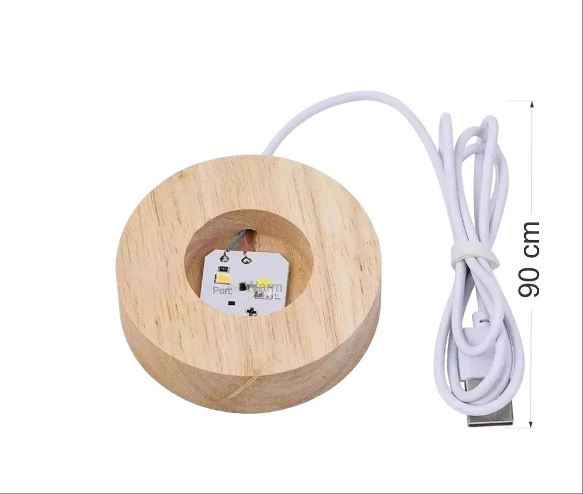 Lámpara De Noche Esfera Bola De Cristal Led RGBb Diseños 3d Muliticolor