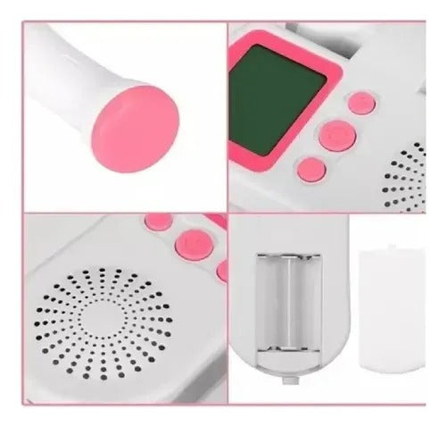 Monitor Fetal Doppler Latidos Fetales Corazón Bebé