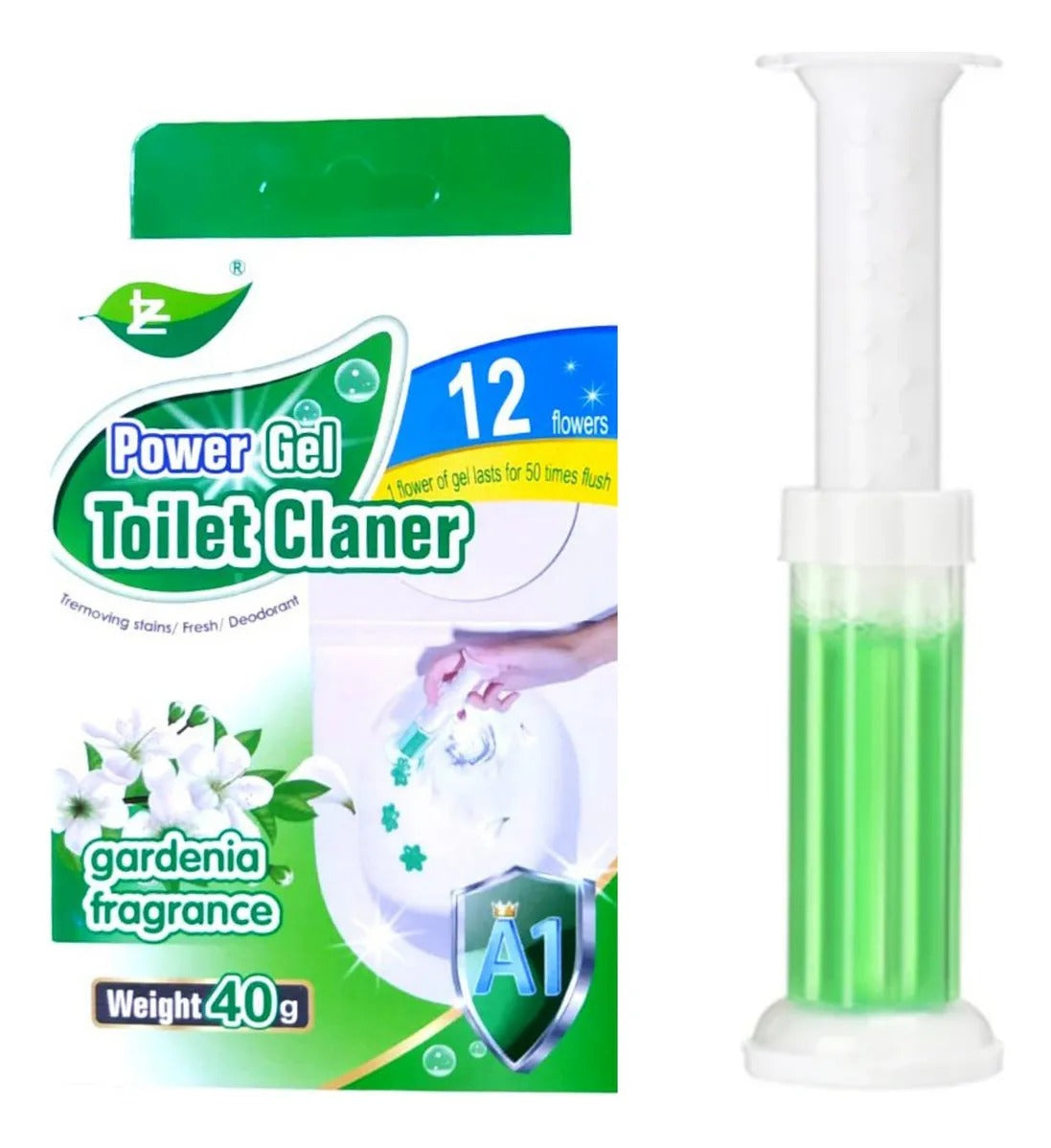 Desodorizante Gel Para Inodoro Con Forma De Flor Fragancias