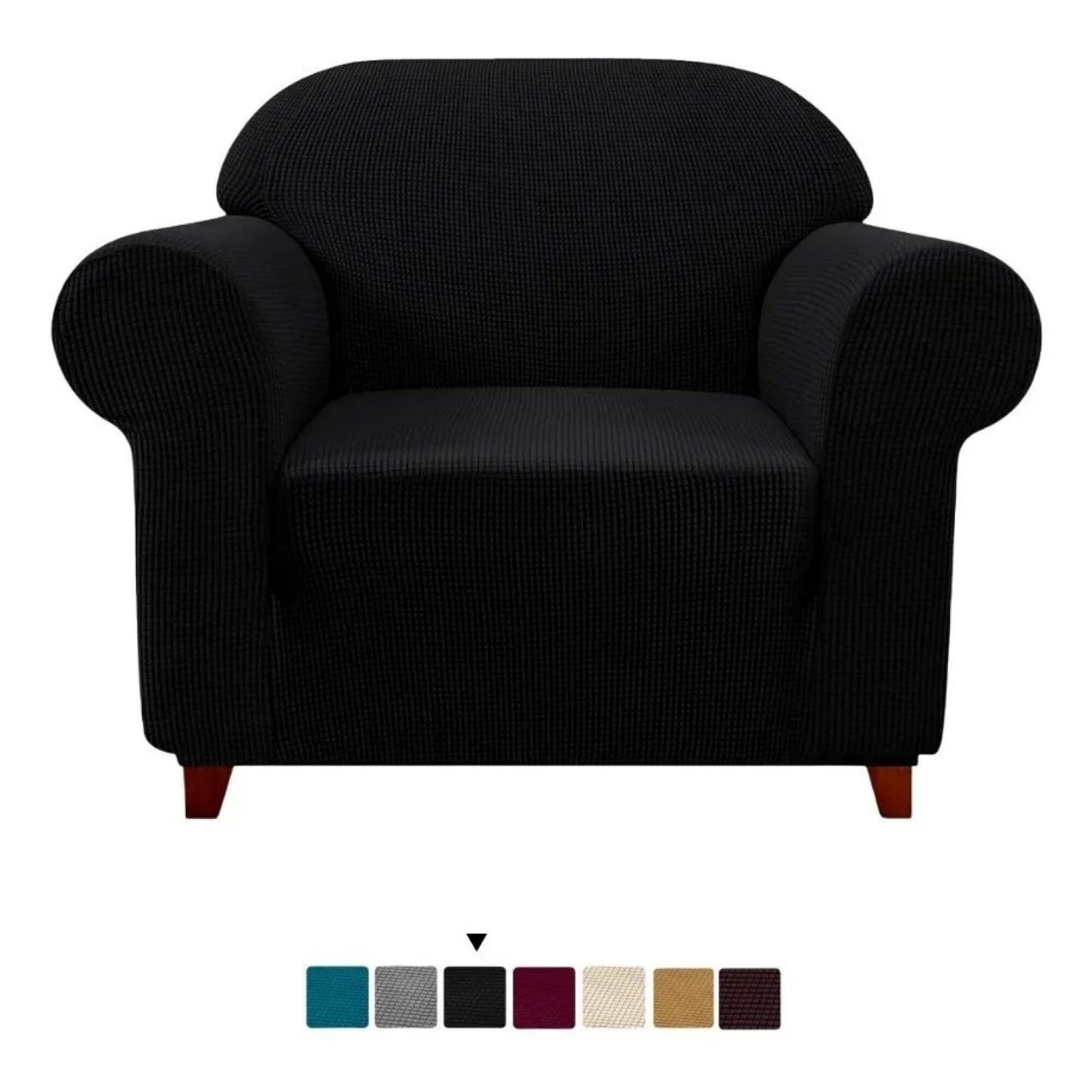 Funda Cubre Sofá Protectora Premium Cuadrille 1 Cuerpo Variedad de Colores