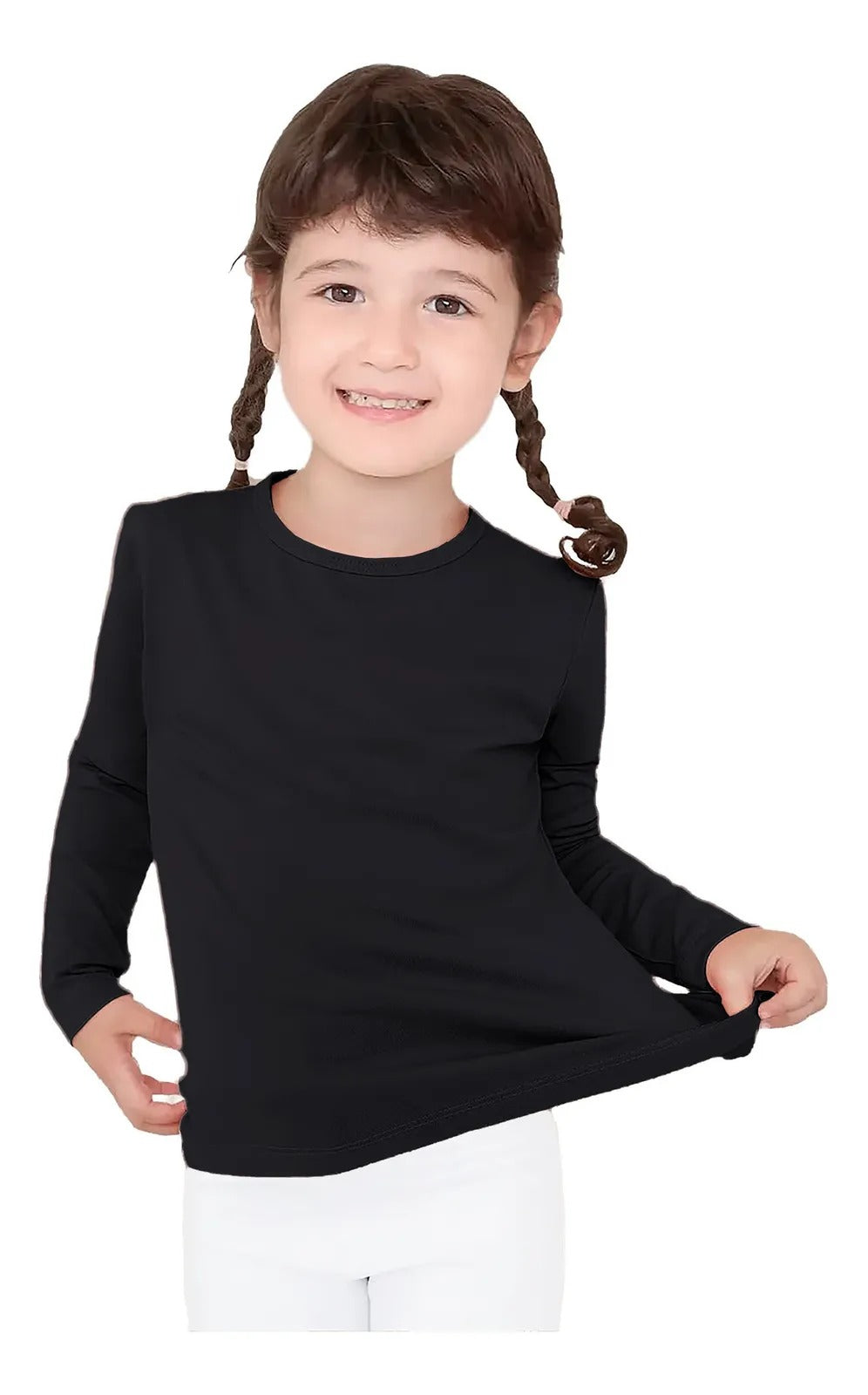 Camiseta Polar C&c Para Niñas - Cómoda Y Abrigada