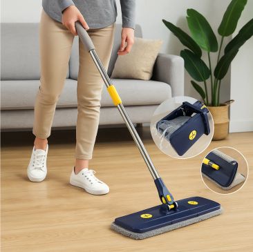 Mopa Plana Giratoria con Microfibra Absorbente C8080-1