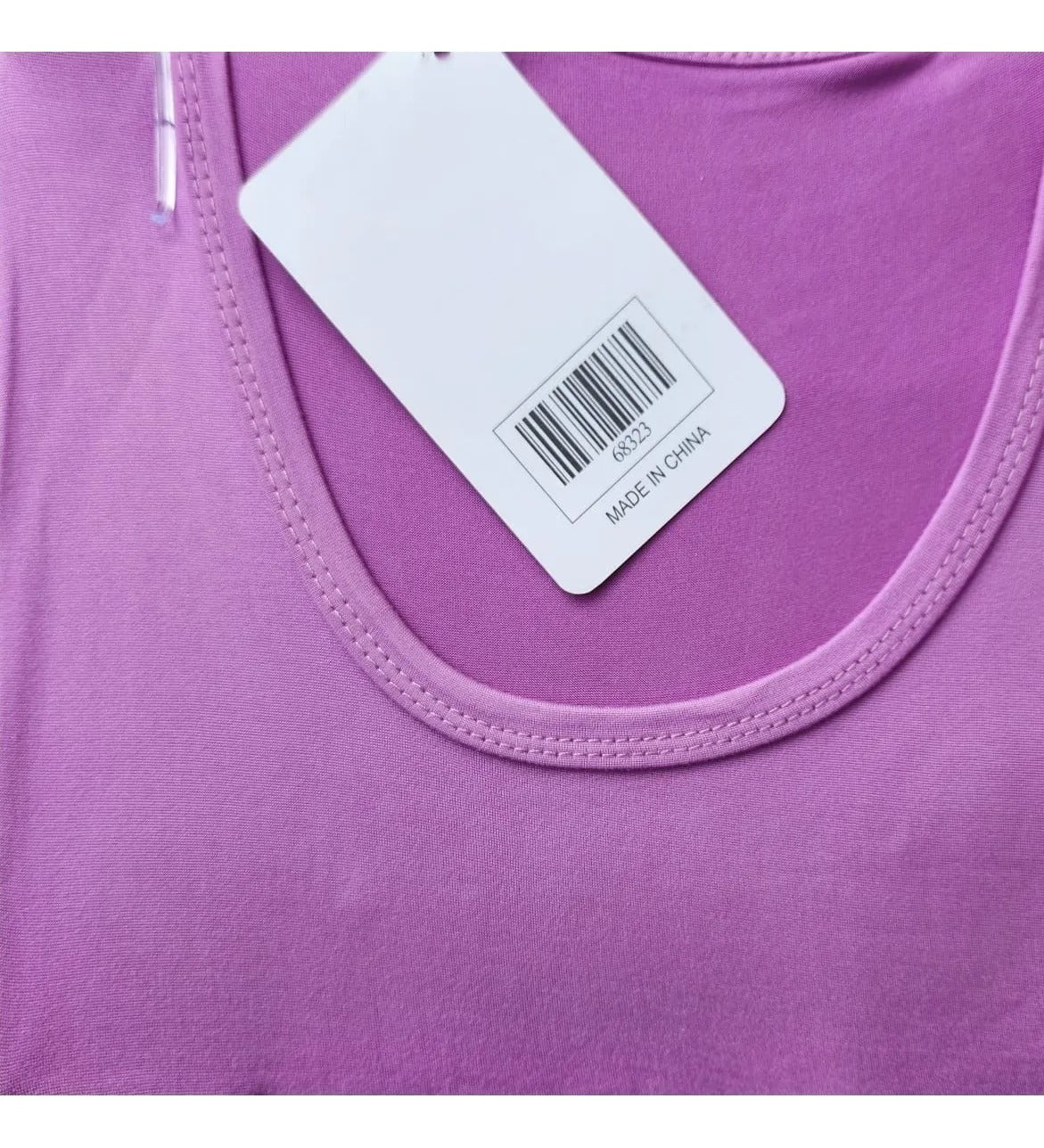Camiseta Bambú Mujer Manga Larga Cuello Redondo 1 Unidad