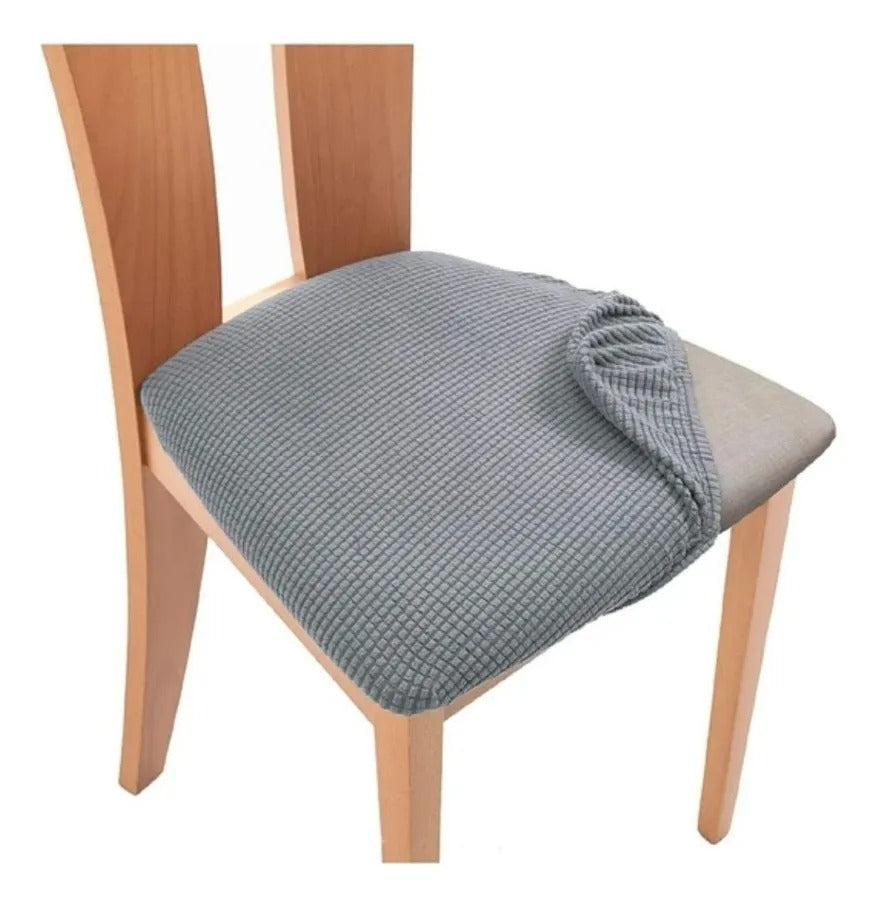 Pack 6 Fundas De Asientos Cuadrille Para Sillas De Comedor