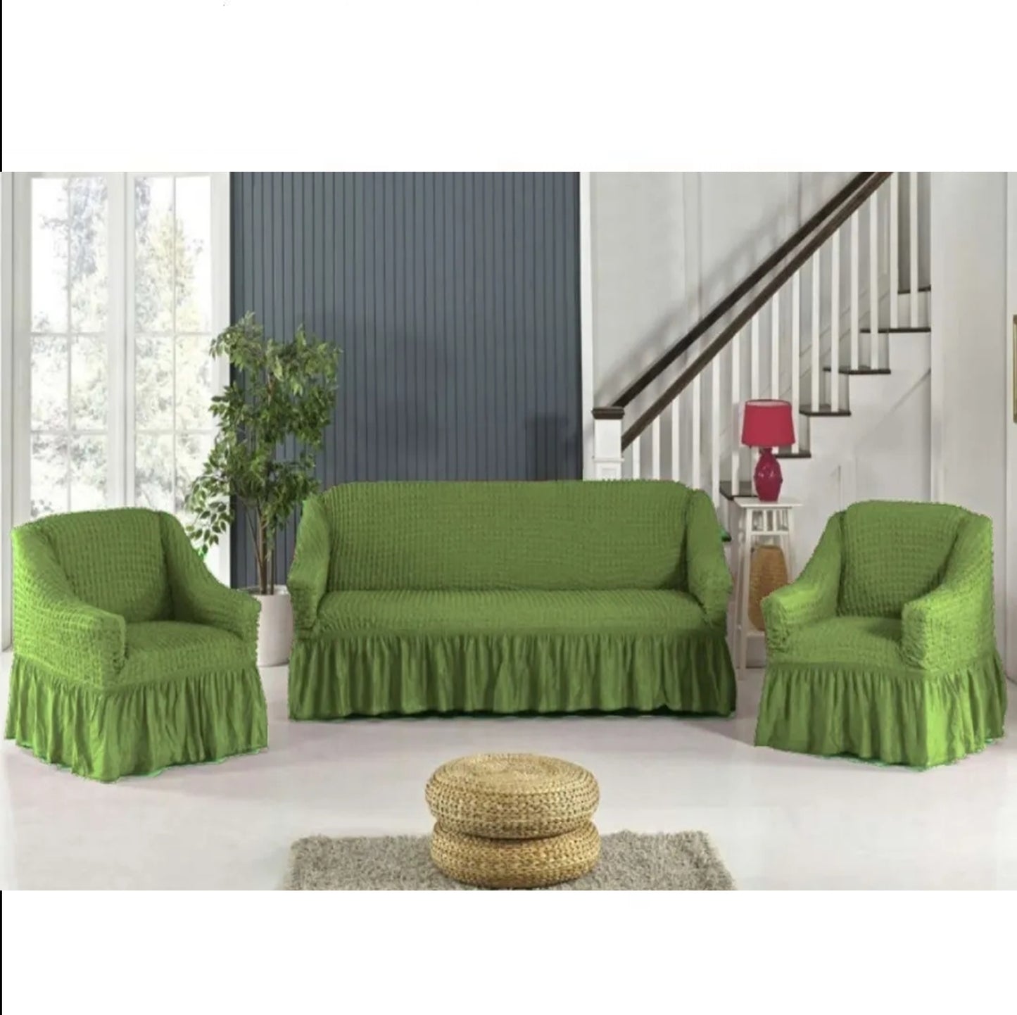 Cubre Sofá Sillón Turco 3+1+1 Variedad de Colores