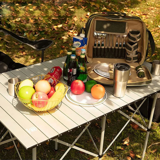 Mesa Plegable Portátil Para Exteriores 120cm C2777