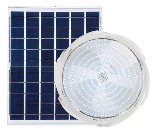 Foco Luz Calida Fria Neutra Panel Solar Control Remoto 100w