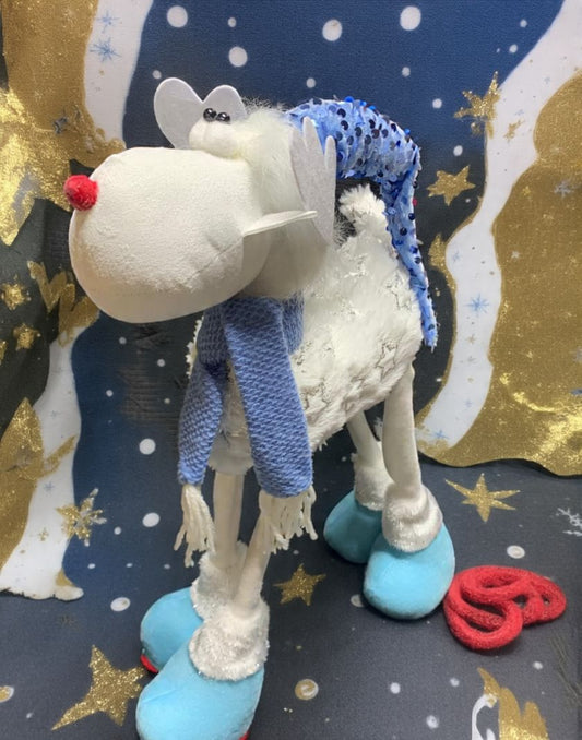 Adorno Navideño Reno Patas Largas 46cm