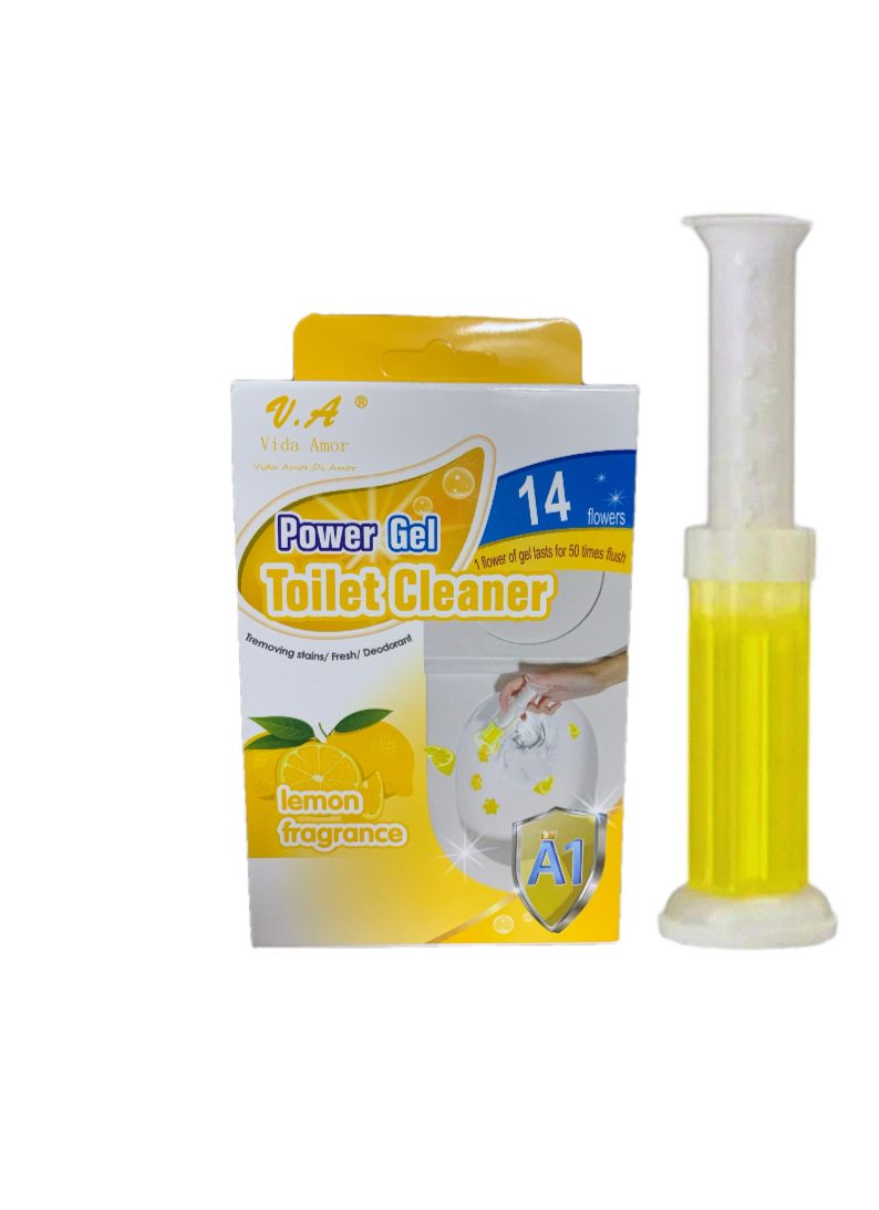 Desodorizante Gel Para Inodoro Con Forma De Flor Fragancias