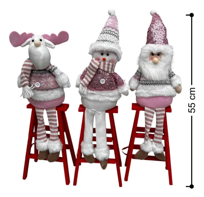 x1 Monos Con Escaleras 55cm 244010