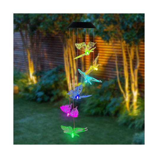 Mariposa Luz Led Solar Colgante Variedad Diseños (Copia)
