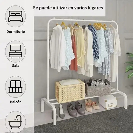 Perchero Organizador De Ropa De Un 1 Nivel