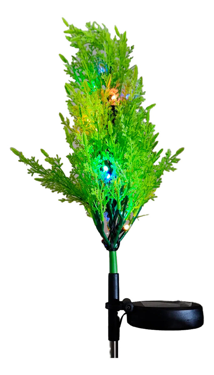 Pack 2 Luces LED Solares Decorativas para Jardín – Diseño Pino