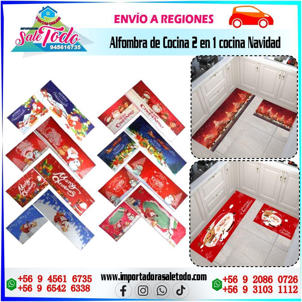 Alfombra de Cocina 2 en 1 cocina Navidad | BC22816