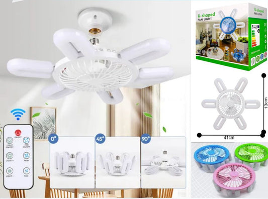 Ventilador Flor de Techo con Luz Led C9144