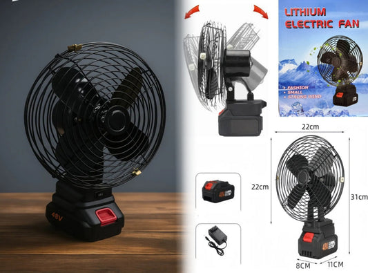 Ventilador Portátil Recargable - Batería 48v RS2942