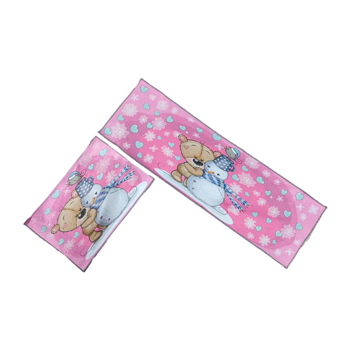 Alfombra Para Cocina Piso Baño Antideslizante Set 2 En 1