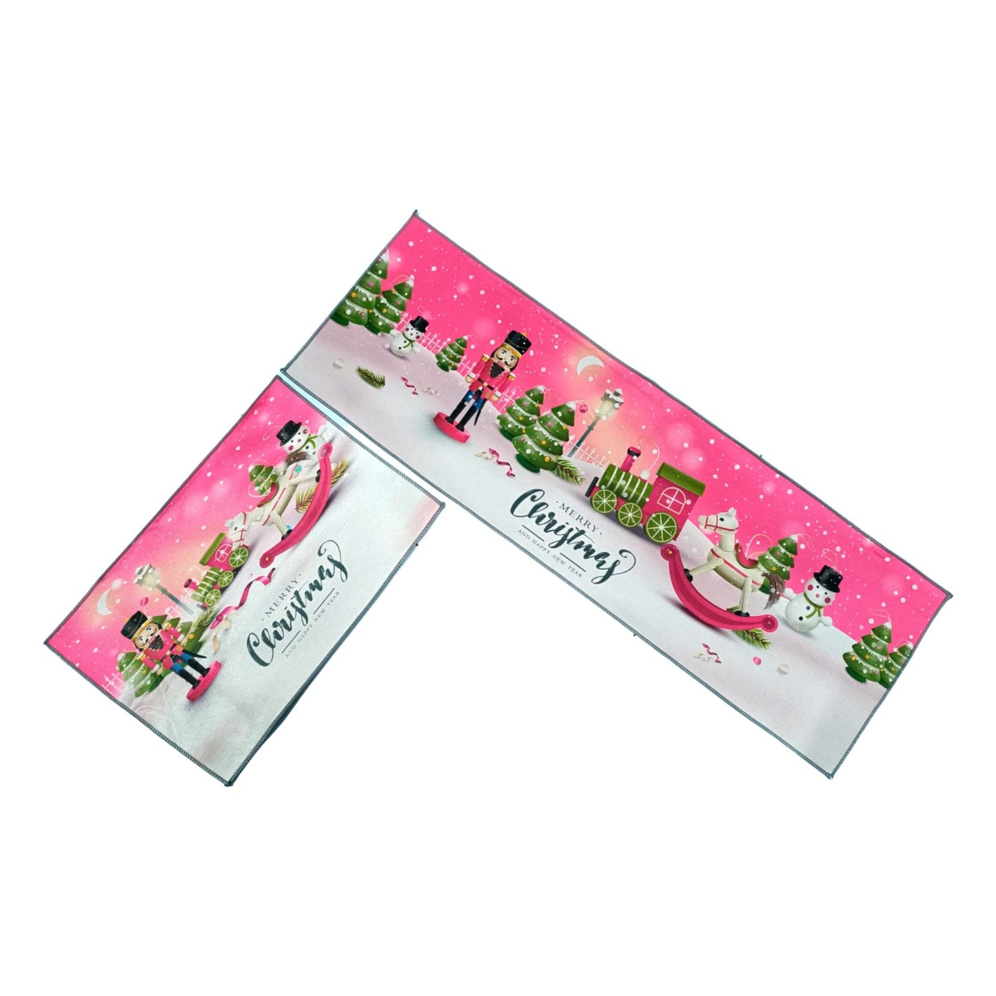 Alfombra Para Cocina Piso Baño Antideslizante Set 2 En 1