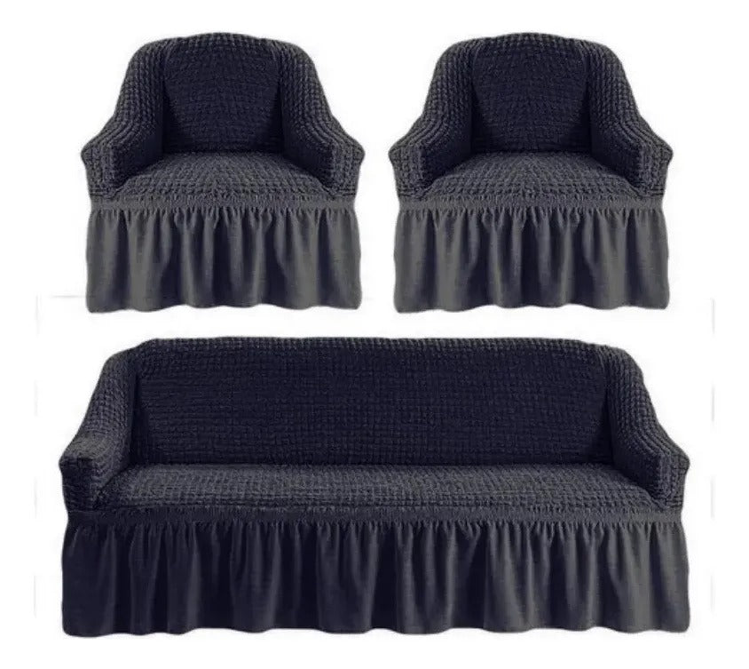 Cubre Sofá Sillón Turco 3+1+1 Variedad de Colores