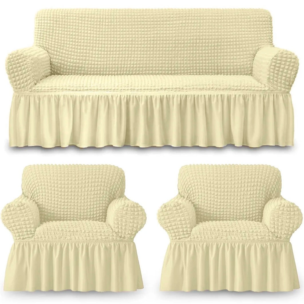 Cubre Sofá Sillón Turco 3+1+1 Variedad de Colores