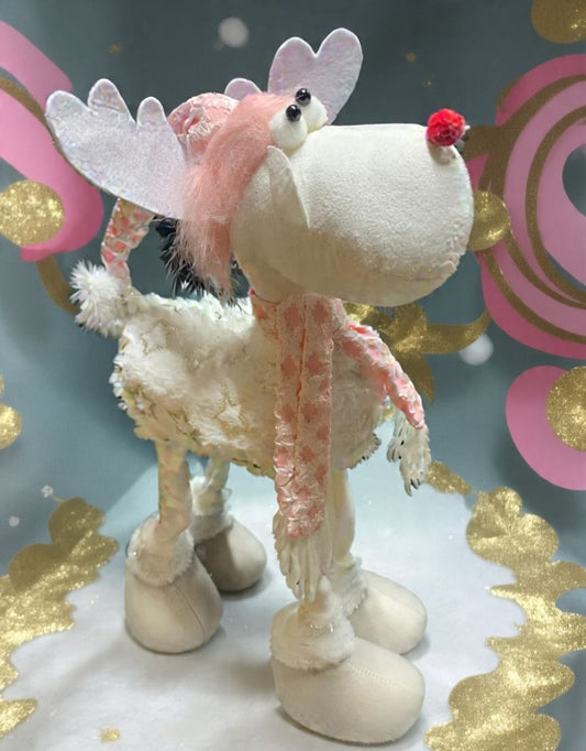 Adorno Navideño Reno Patas Largas 46cm