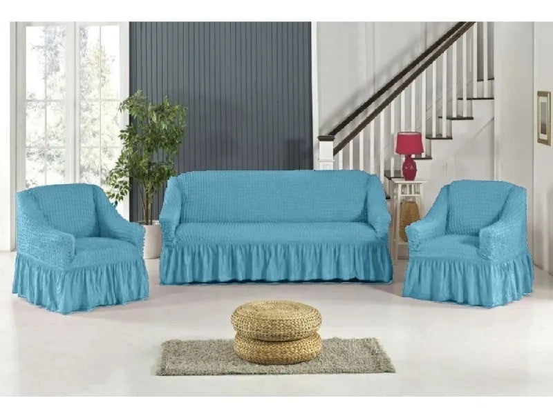 Cubre Sofá Sillón Turco 3+1+1 Variedad de Colores