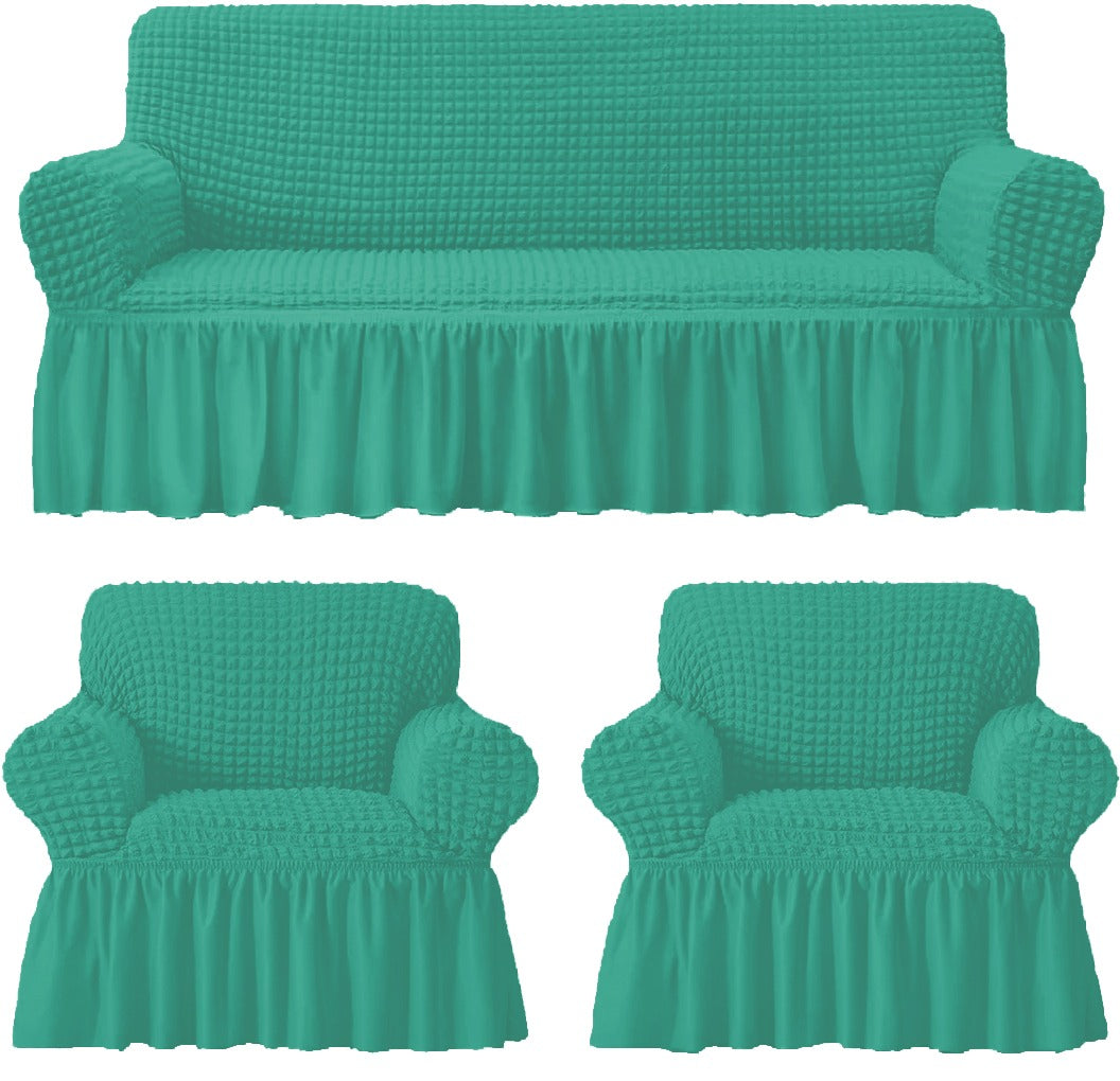 Cubre Sofá Sillón Turco 3+1+1 Variedad de Colores