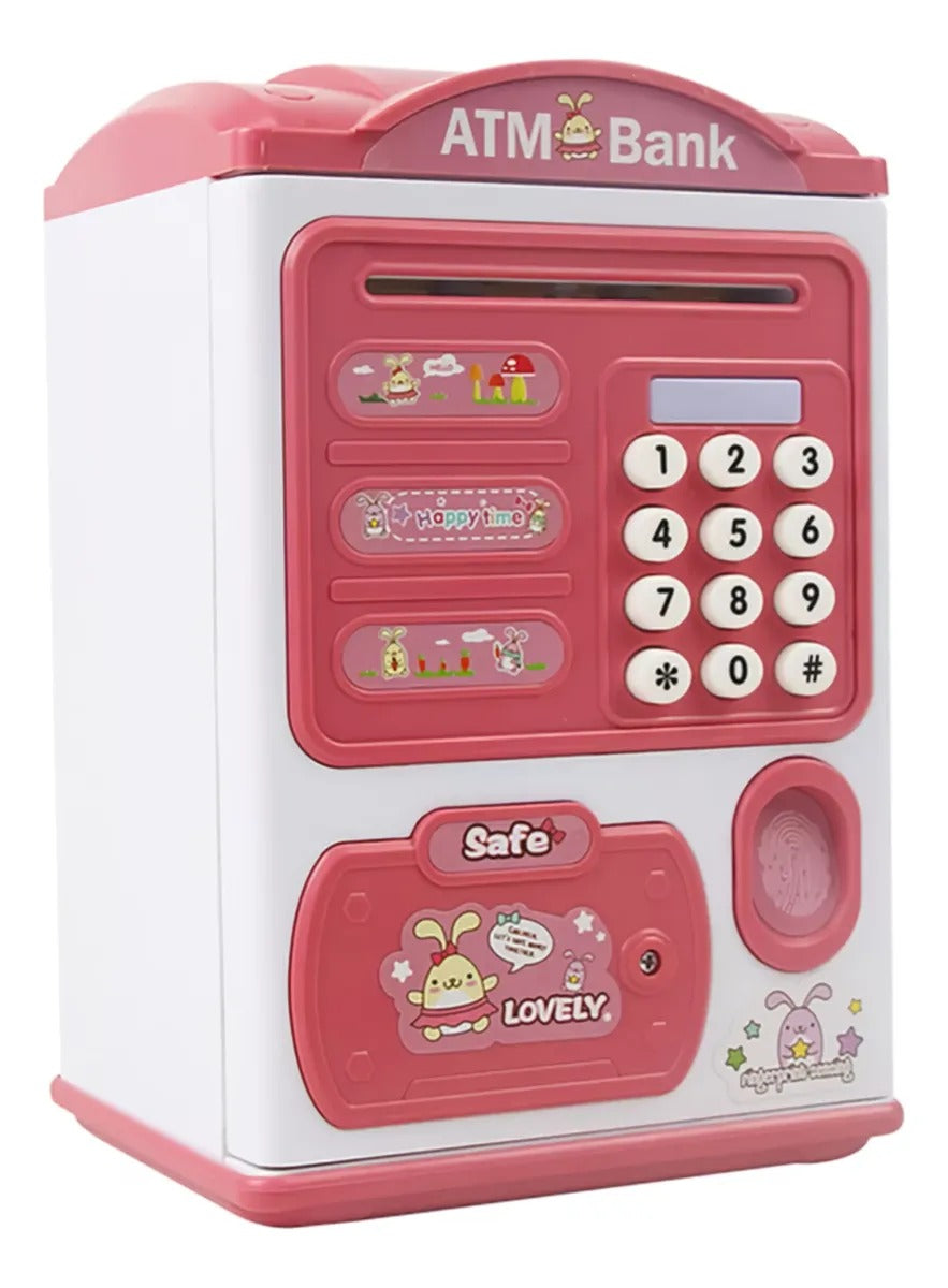 Alcancía Electrónica Niños Juguete Music Saving Box Atm Bank