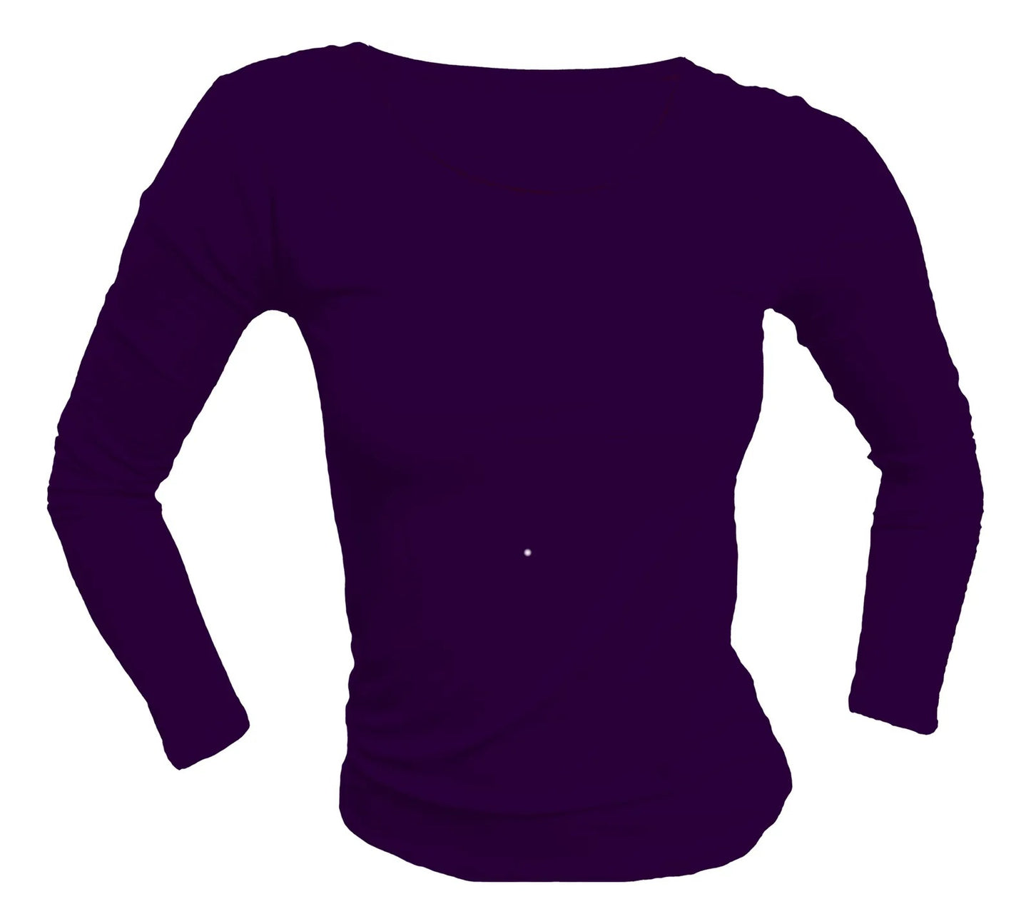 Camiseta Bambú Mujer Manga Larga Cuello Redondo 1 Unidad