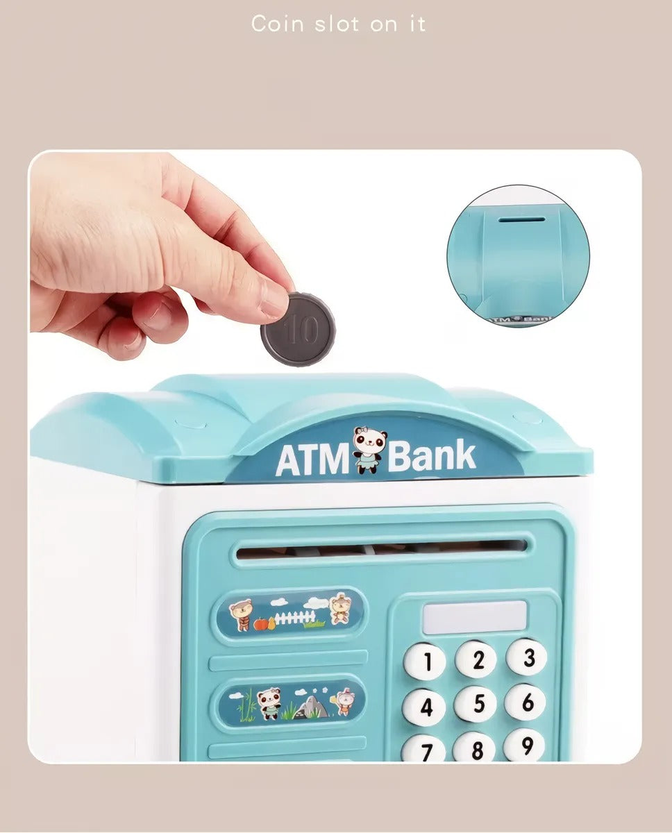 Alcancía Electrónica Niños Juguete Music Saving Box Atm Bank