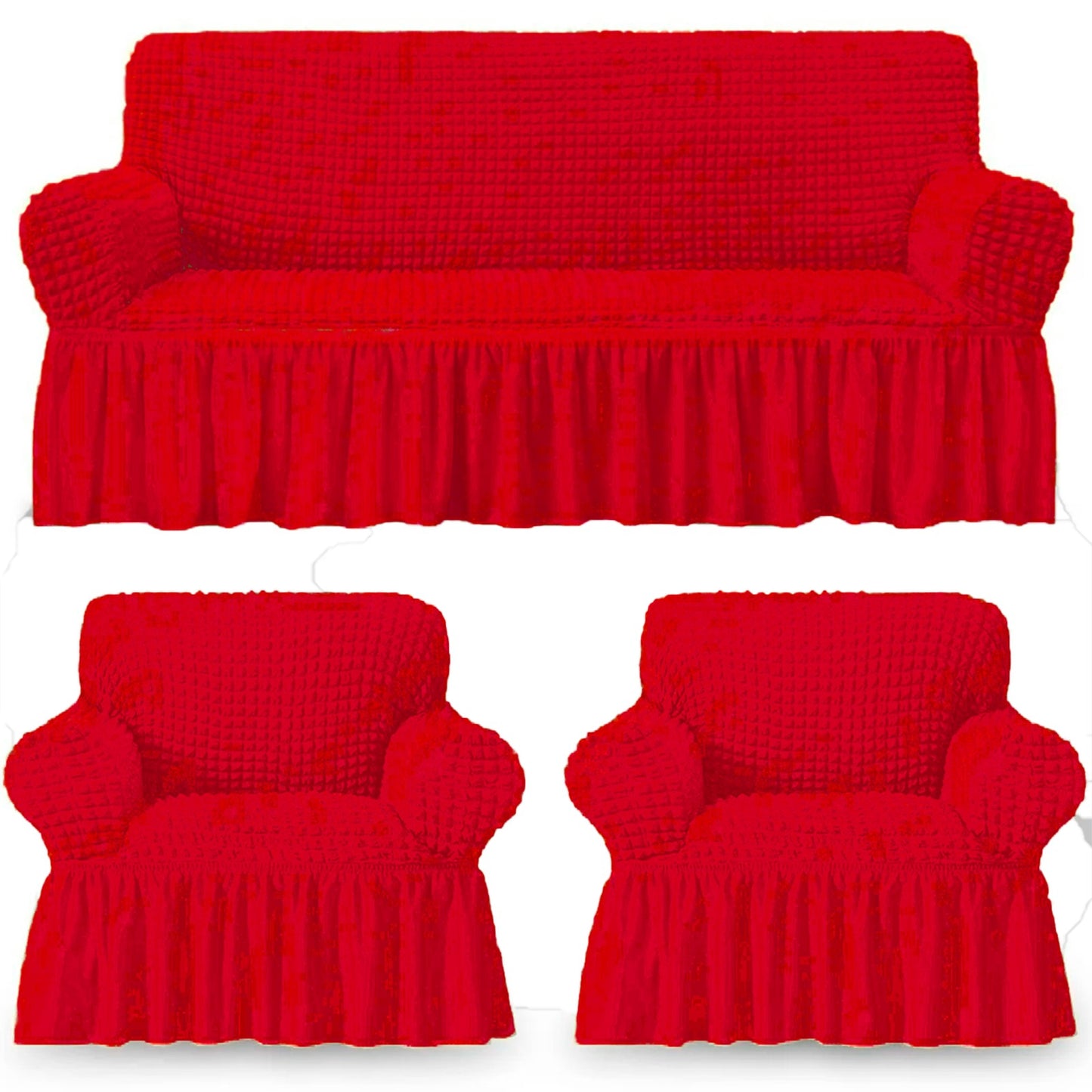 Cubre Sofá Sillón Turco 3+1+1 Variedad de Colores