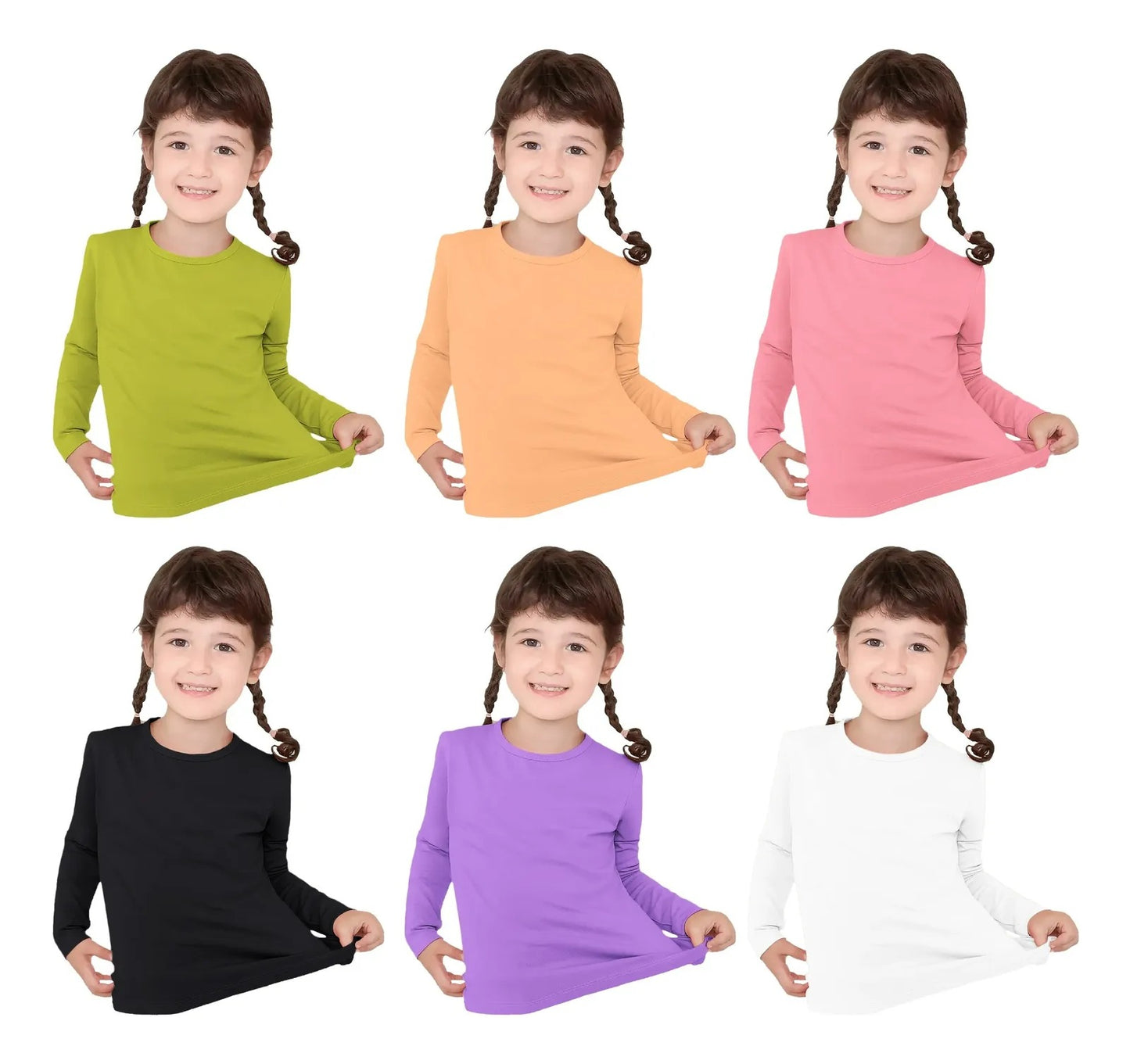 Camiseta Polar C&c Para Niñas - Cómoda Y Abrigada