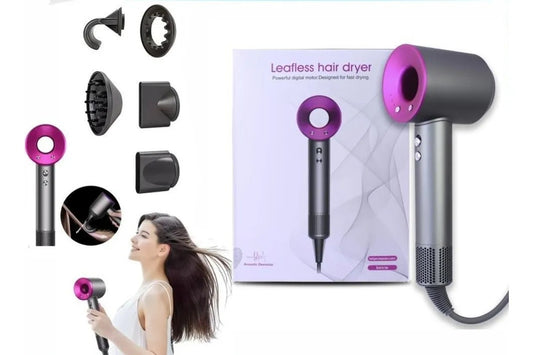Secador De Pelo Iónico Supersonic 1600w Alta Velocidad Gris Oscuro
