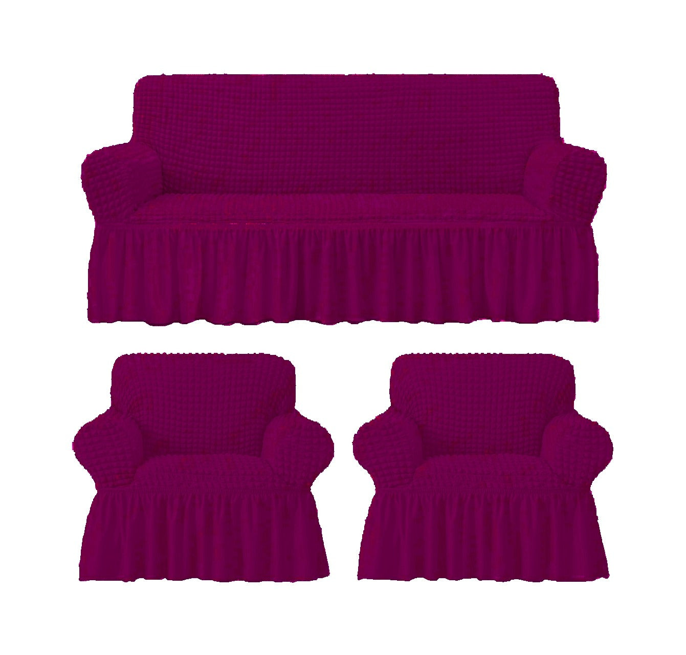 Cubre Sofá Sillón Turco 3+1+1 Variedad de Colores
