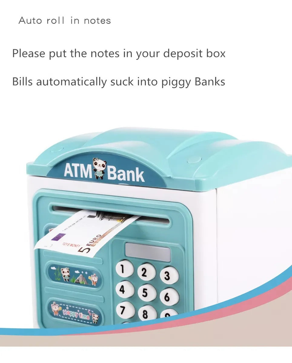Alcancía Electrónica Niños Juguete Music Saving Box Atm Bank