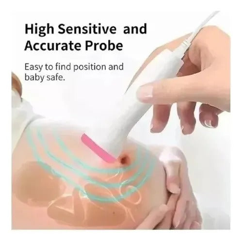 Monitor Fetal Doppler Latidos Fetales Corazón Bebé