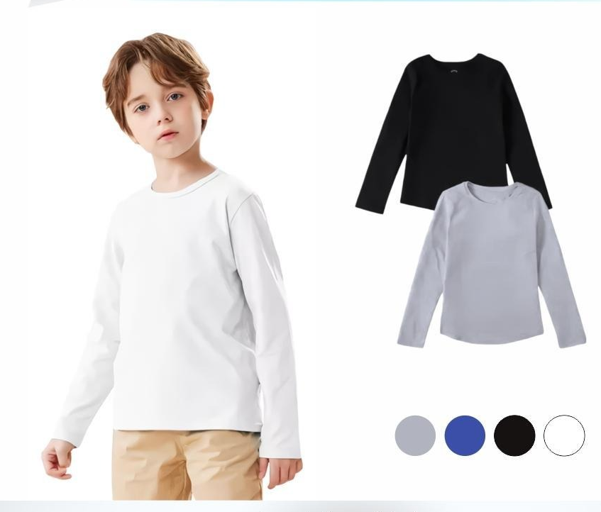 Camiseta Polar C&c Para Niños - Cómoda Y Abrigada