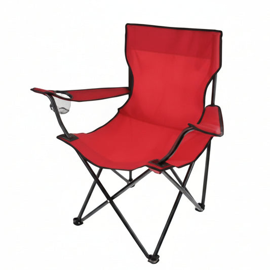Silla Plegable con Porta Vaso + Bolsa | Camping y Playa C103040