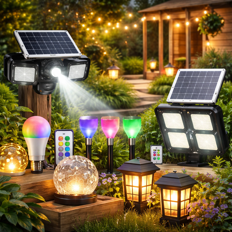 Iluminación LED y Solar