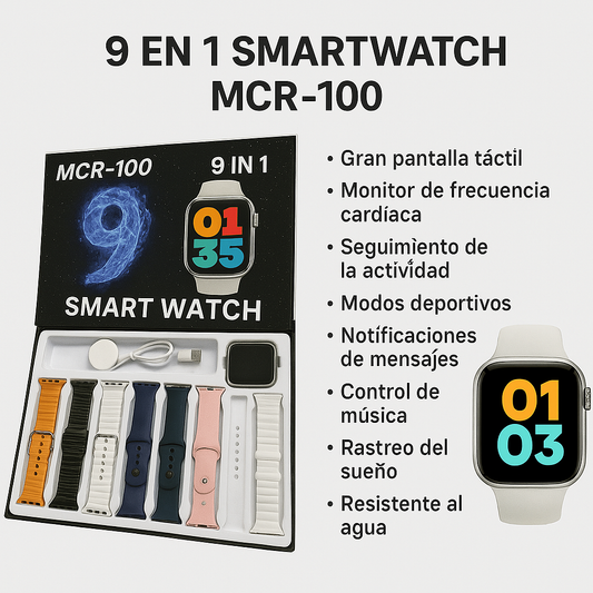 Reloj Smartwatch Intelogente XF10 Ultra 9X