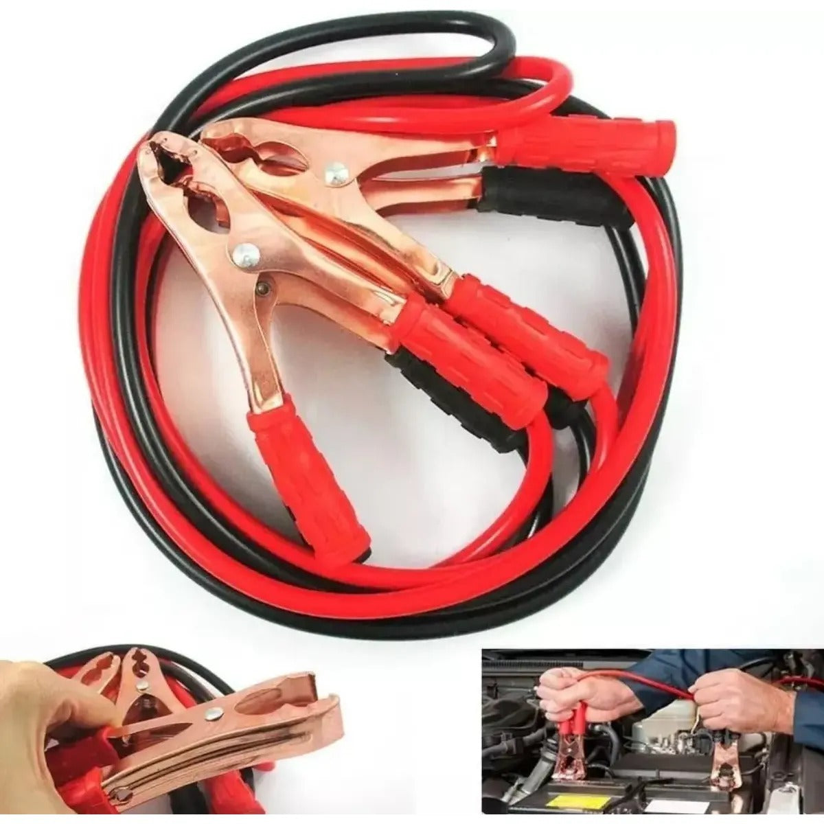 Cables Puente de Batería para Auto 600A a 3000A – Diferentes Capacidades