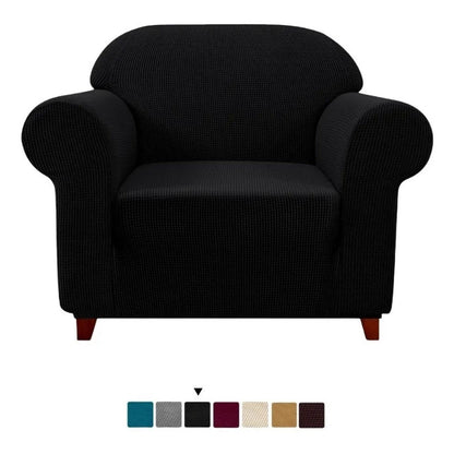 Funda Cubre Sofá Protectora Premium Cuadrille  1 Cuerpo Variedad de Colores