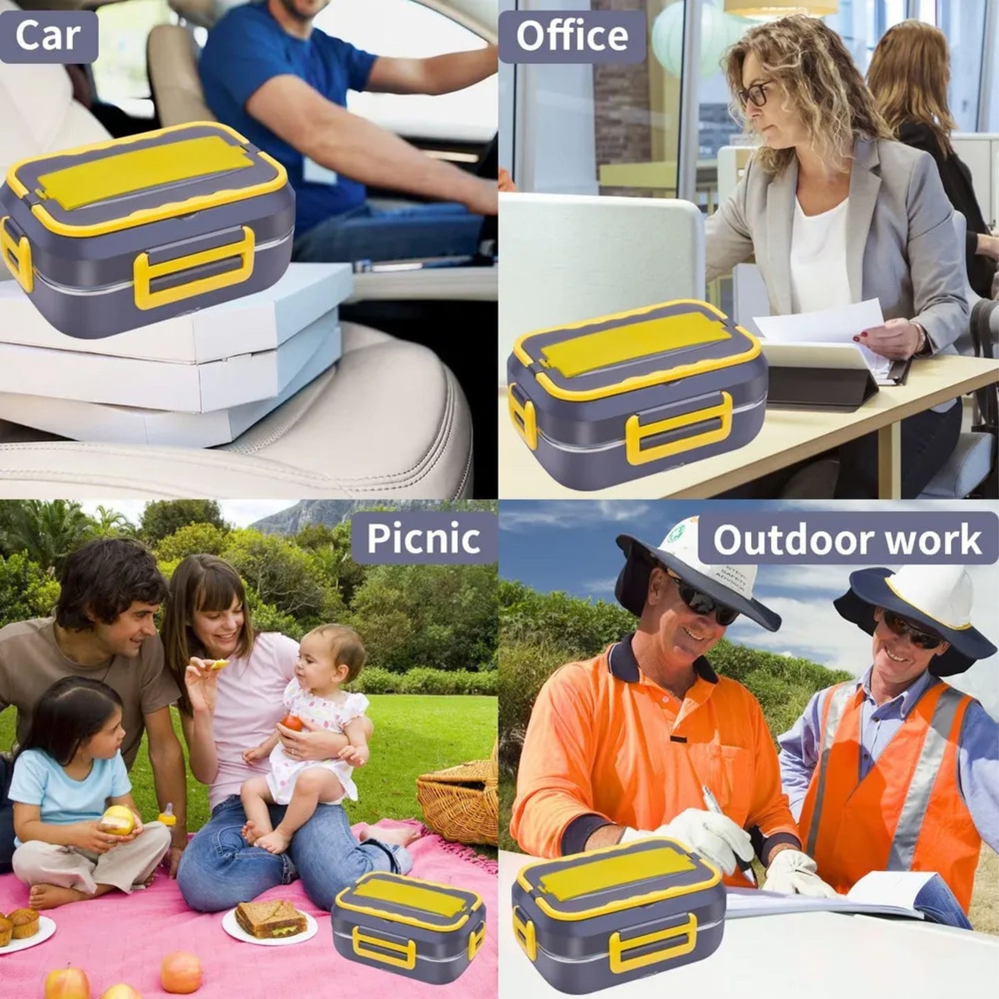 Lonchera Eléctrica Portátil 1.5L SA38