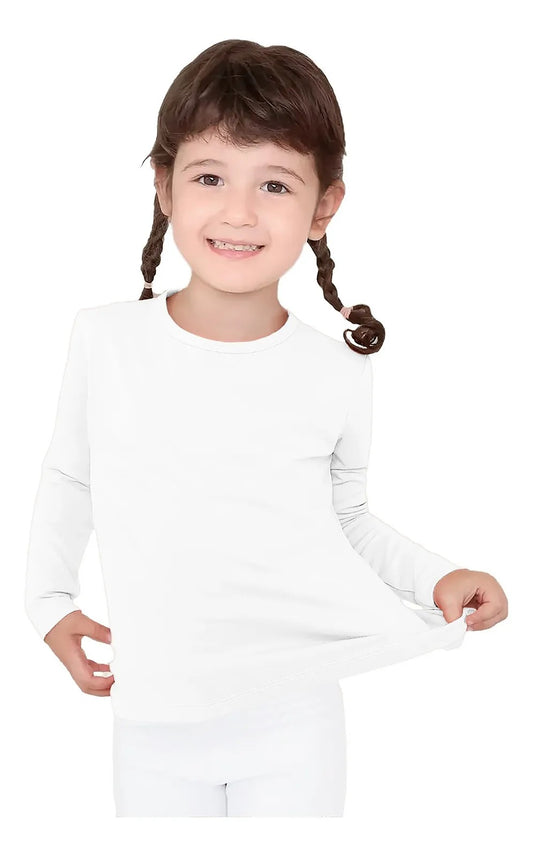 Camiseta Polar C&c Para Niñas  - Cómoda Y Abrigada