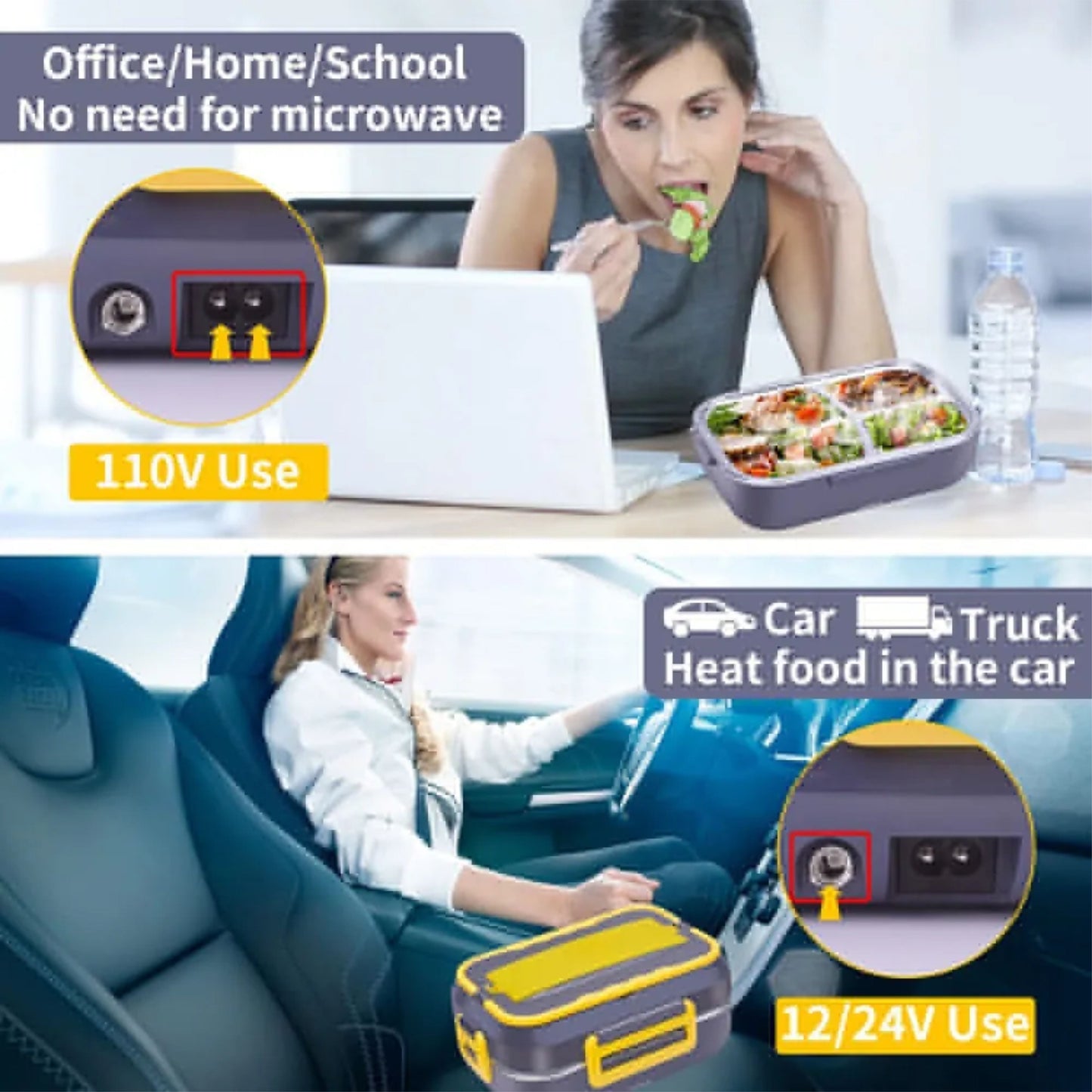 Lonchera Eléctrica Portátil 1.5L SA38