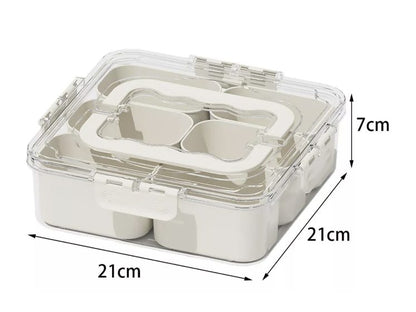 Contenedor De Alimentos Con 6 Compartimento JS1437