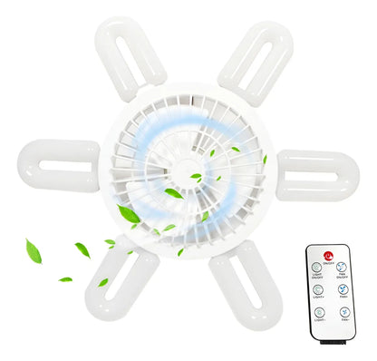 Ventilador Flor de Techo con Luz Led C9144