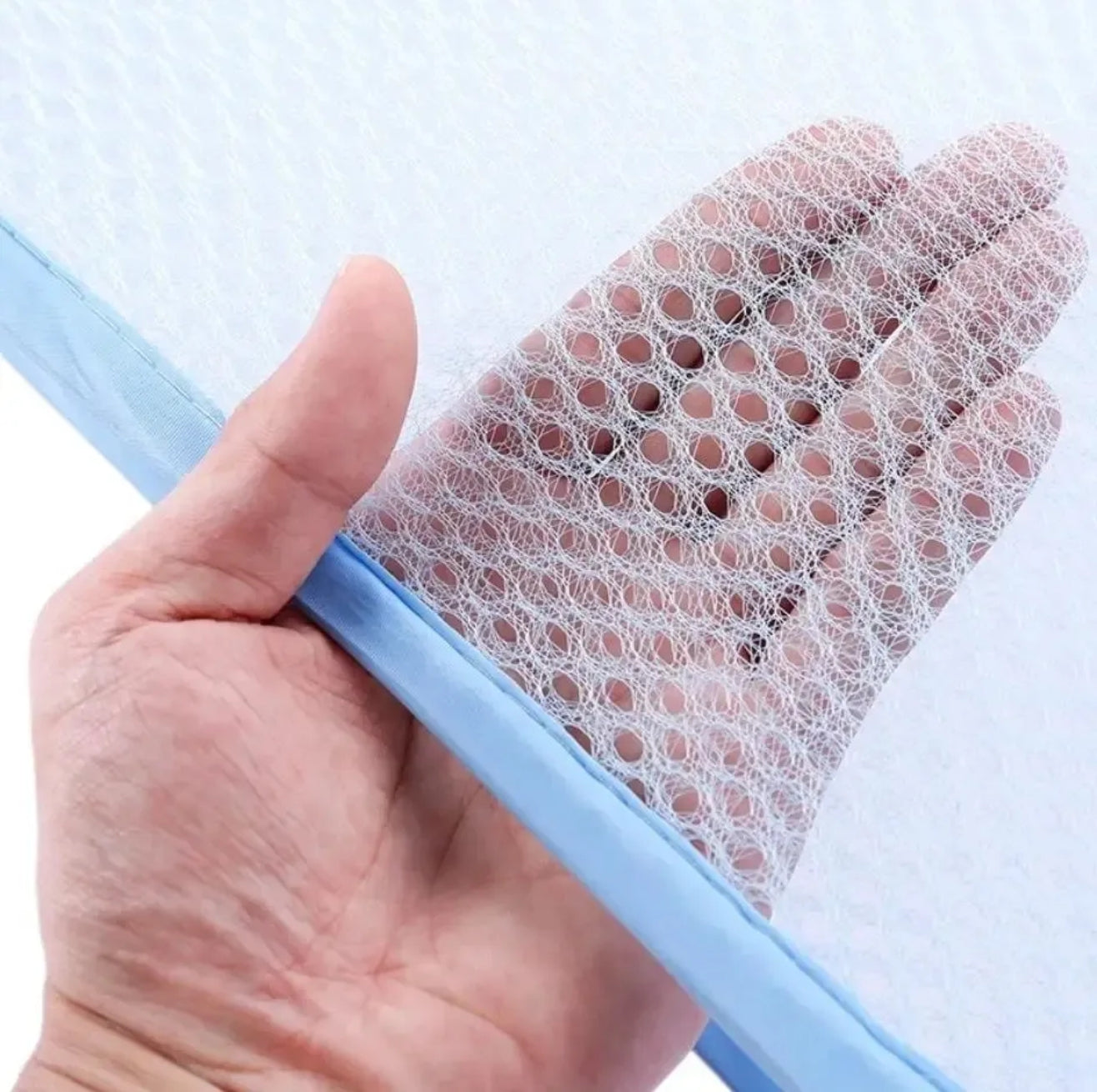 Cesto de Ropa Plegable Tipo Malla C30656