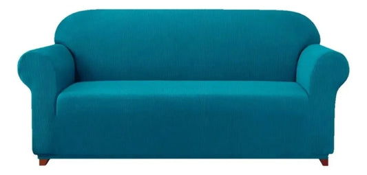 Funda Cubre Sofá Protectora Premium Cuadrille 4 Cuerpo Variedad de Colores
