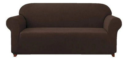 Funda Cubre Sofá Protectora Premium Cuadrille 4 Cuerpo Variedad de Colores